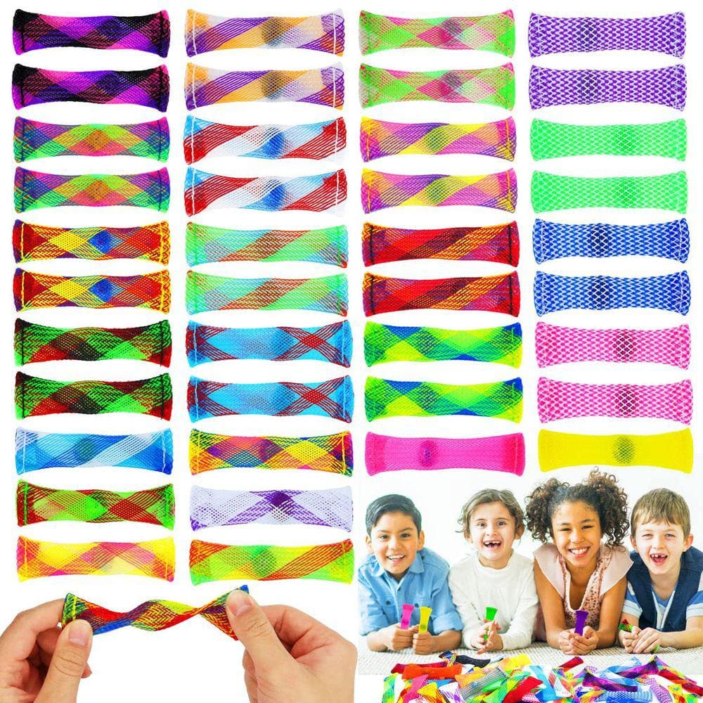 Fidget Toy PenVinoo Marble Mesh, pacote com 40 cores mistas