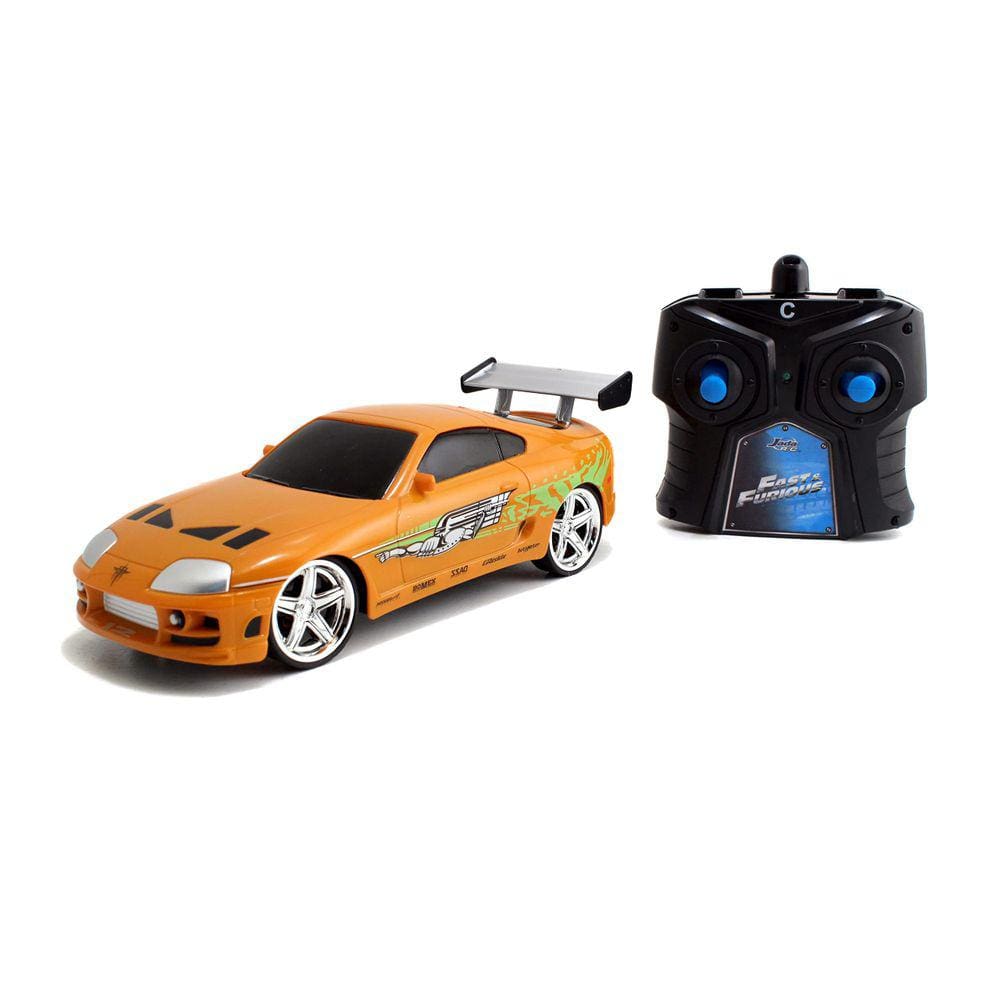 Carro de RC de brinquedo Jada Toys Fast & Furious 1:24 Brian`s Toyota Super