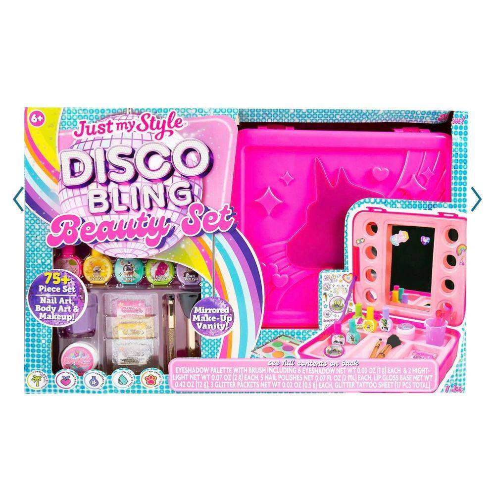 Conjunto de beleza Just My Style Disco Bling 75 peças