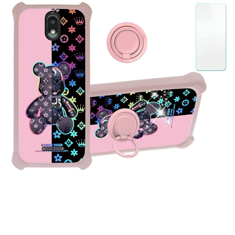 Capa de telefone HotPepper Serrano 3 HPP-L55b com vidro temperado