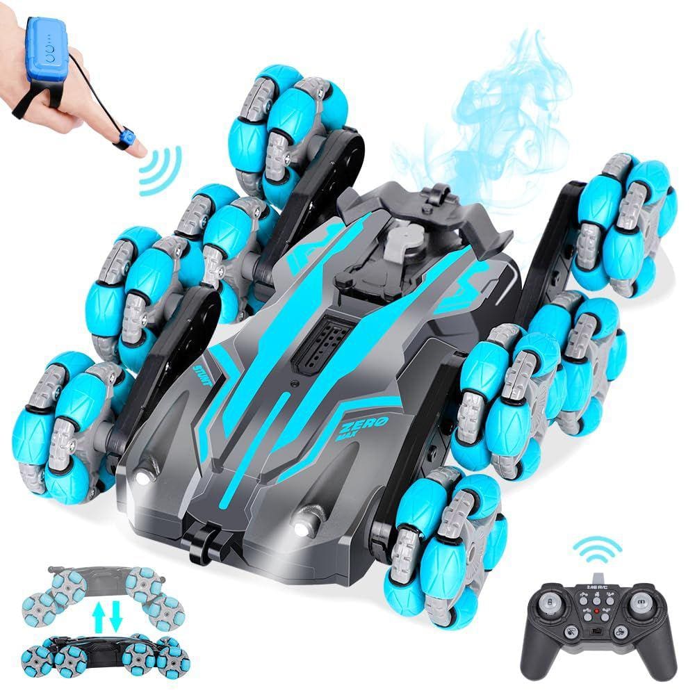 Carro de controle remoto Ruirtarci 8WD com sensor de gestos para crianças