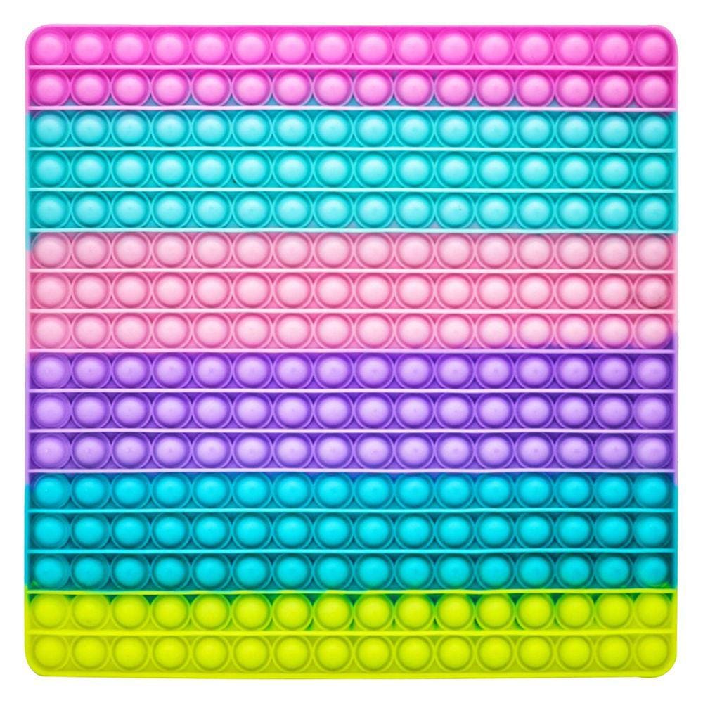 Fidget Toy hengdloo 256 Bubble Pop com silicone de qualidade alimentar