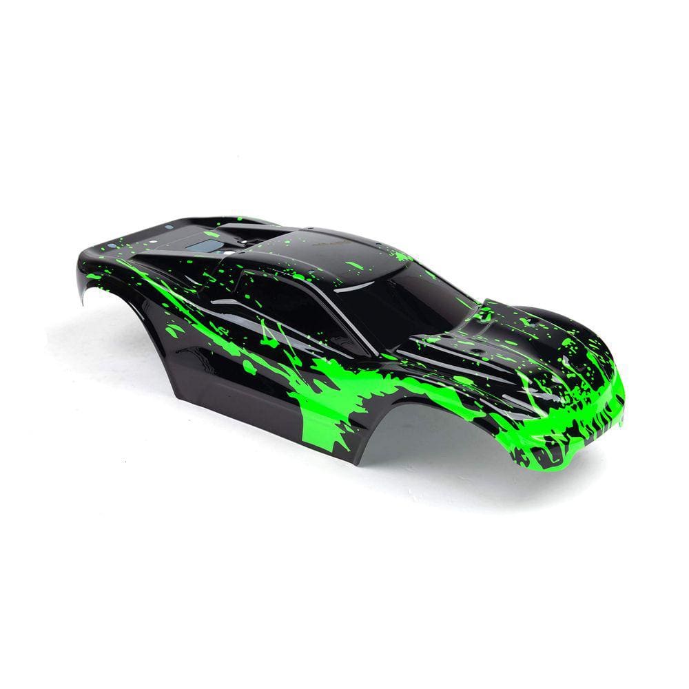 Carroçaria de carro RC SummitLink Custom Muddy Green Over Black 1/10