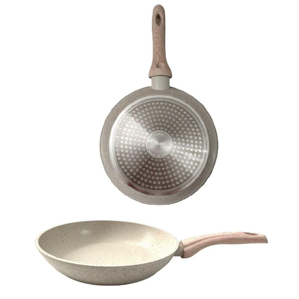 Panela Frigideira Antiaderente Indução 24Cm 1,6L Brinox