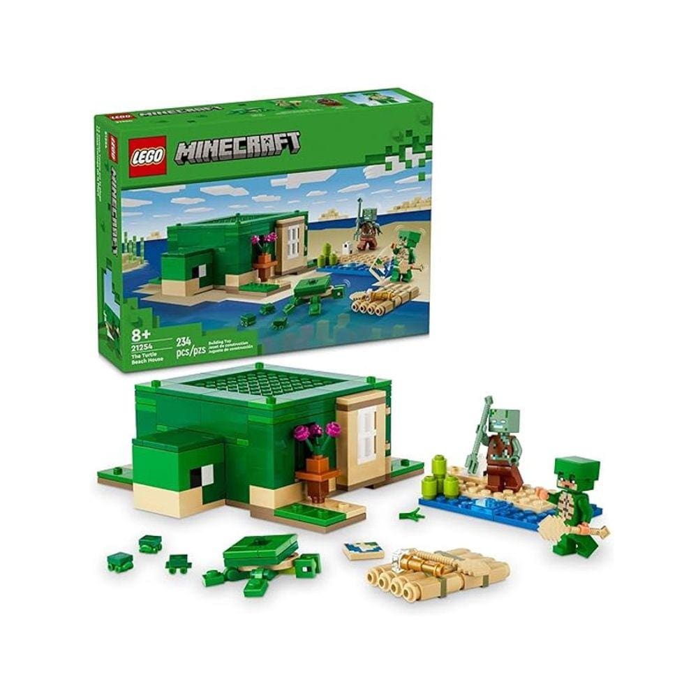 Lego Minecraft A Casa Tartaruga de Praia - 21254