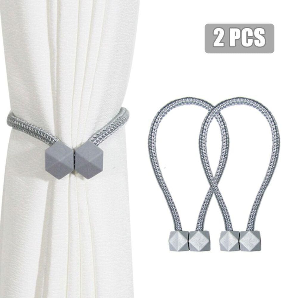 Prendedores de Cortinas Com Fixação Magnéticos Deixe sua Cortina Prática e Elegante