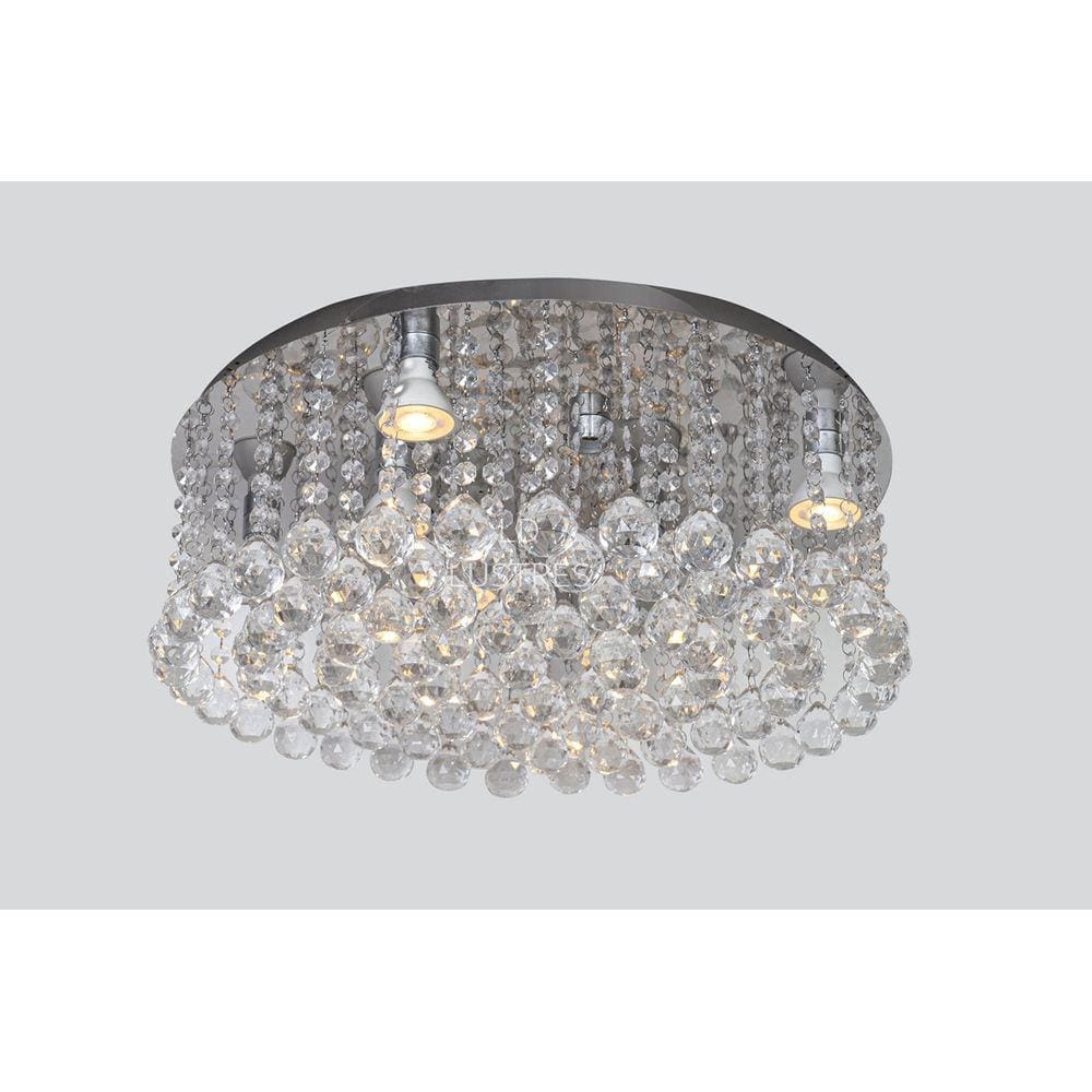 Luminária Pláfon Em Alto Brilho Para Sala Quarto Redondo