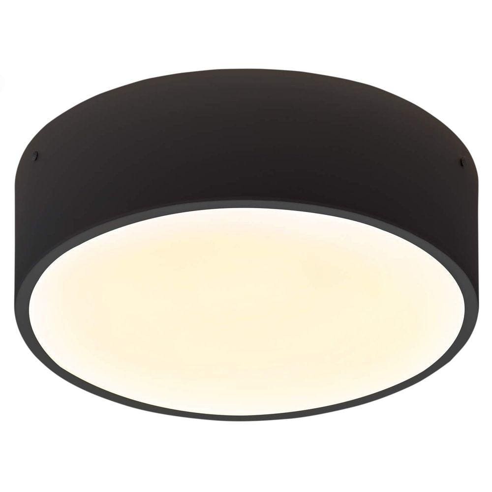 Plafon de Alumínio Redondo para 4 Lâmpadas Ring E27 Taschibra Preto
