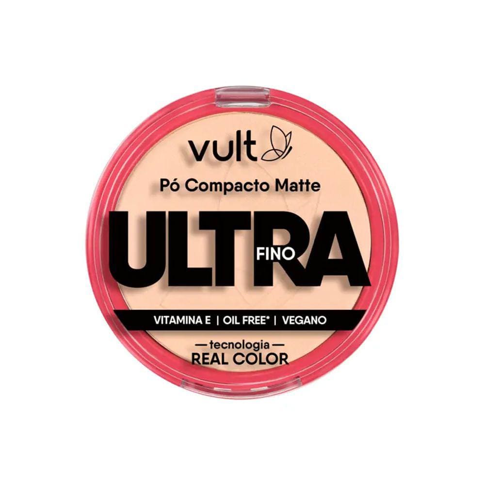Pó Compacto Matte Vult Ultra Fino - V420