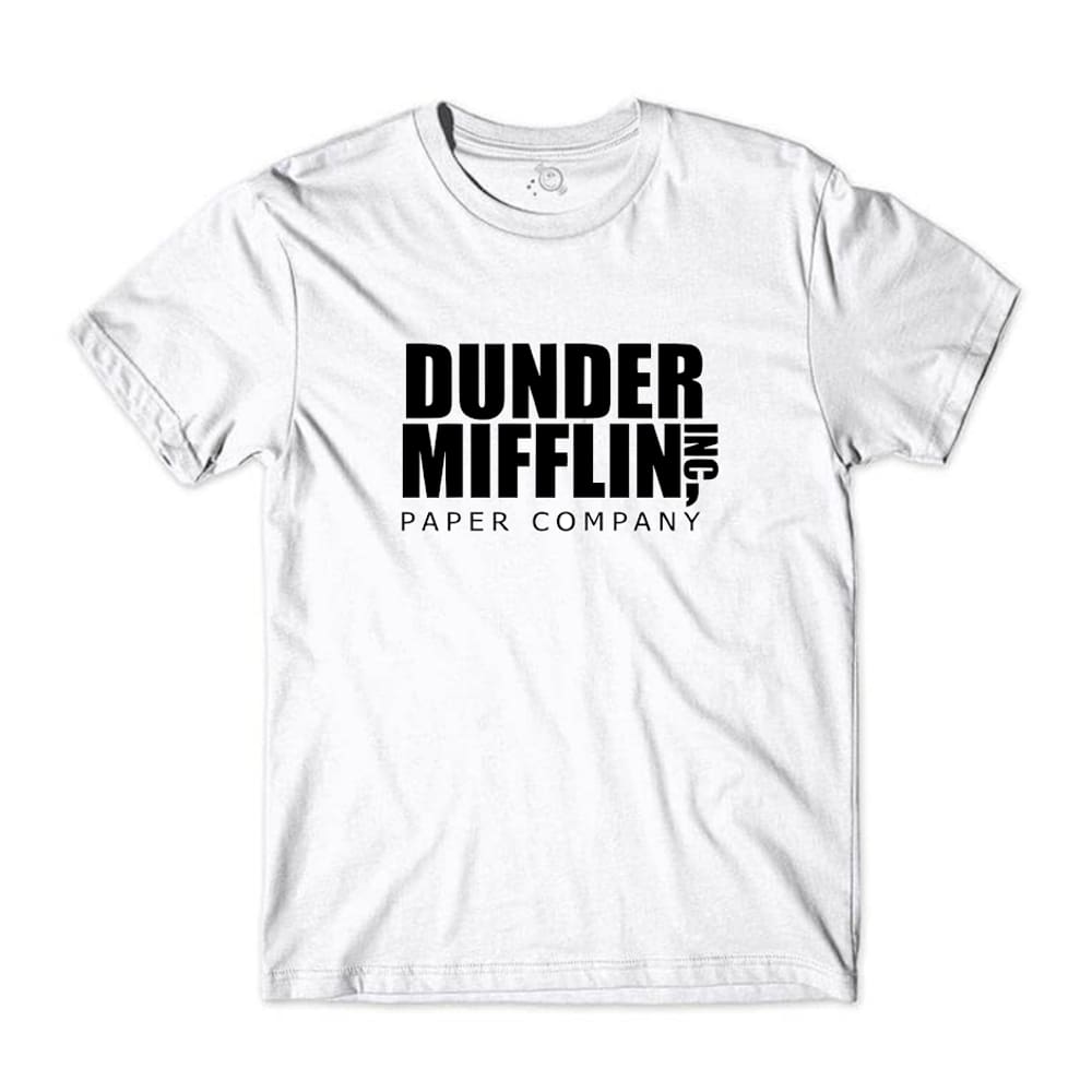 Camiseta Da Série The Office Dunder Mifflin Paper Company