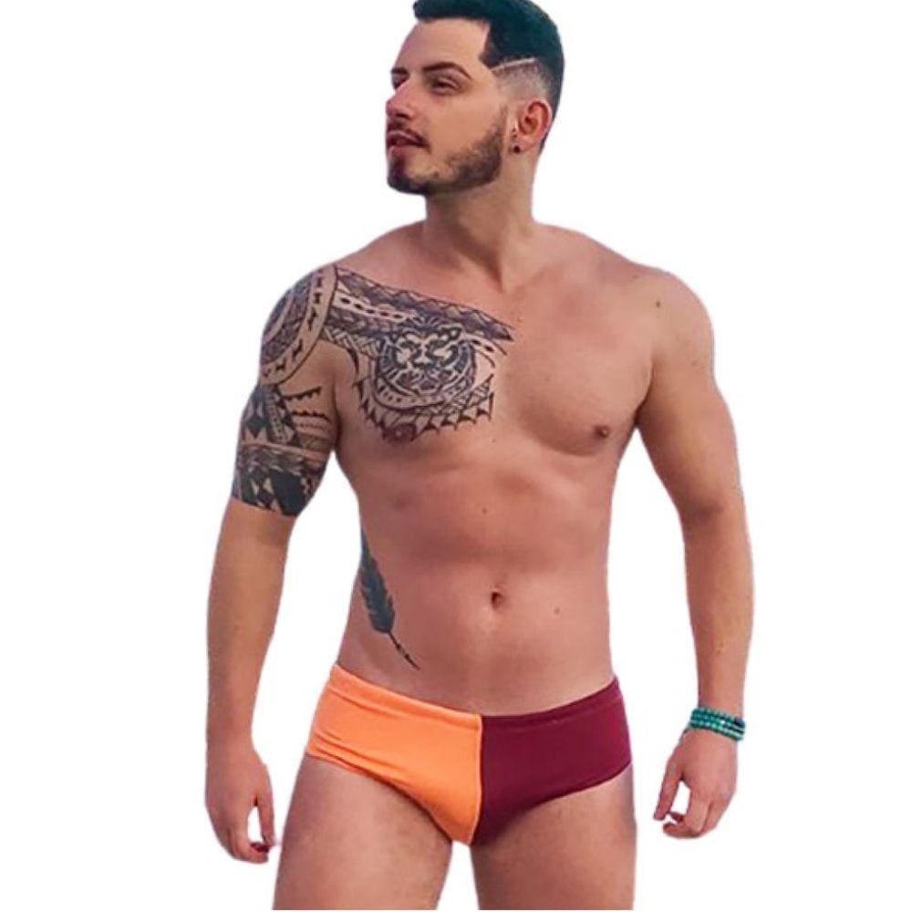 Sunga Jadyko De Souza Tricolor Slim