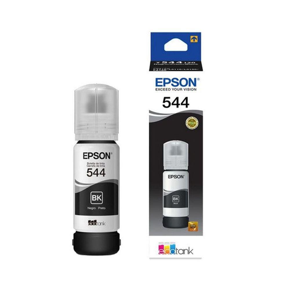 Refil de Tinta T544120 Preto 65ML validade 2027 L-1110 / L- 3110 / L-3150 / L-3160 / L-3210 / L-3250 / L-3260 / L-5190 / L-5290