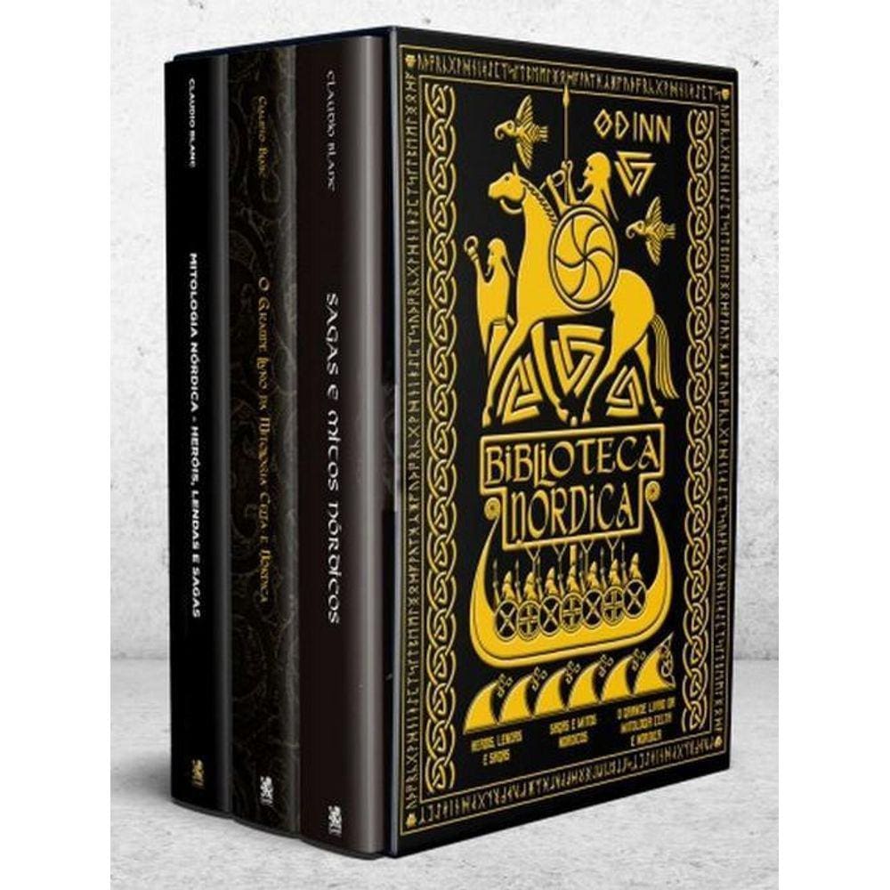 Box Com 3 Livros - Biblioteca Nórdica