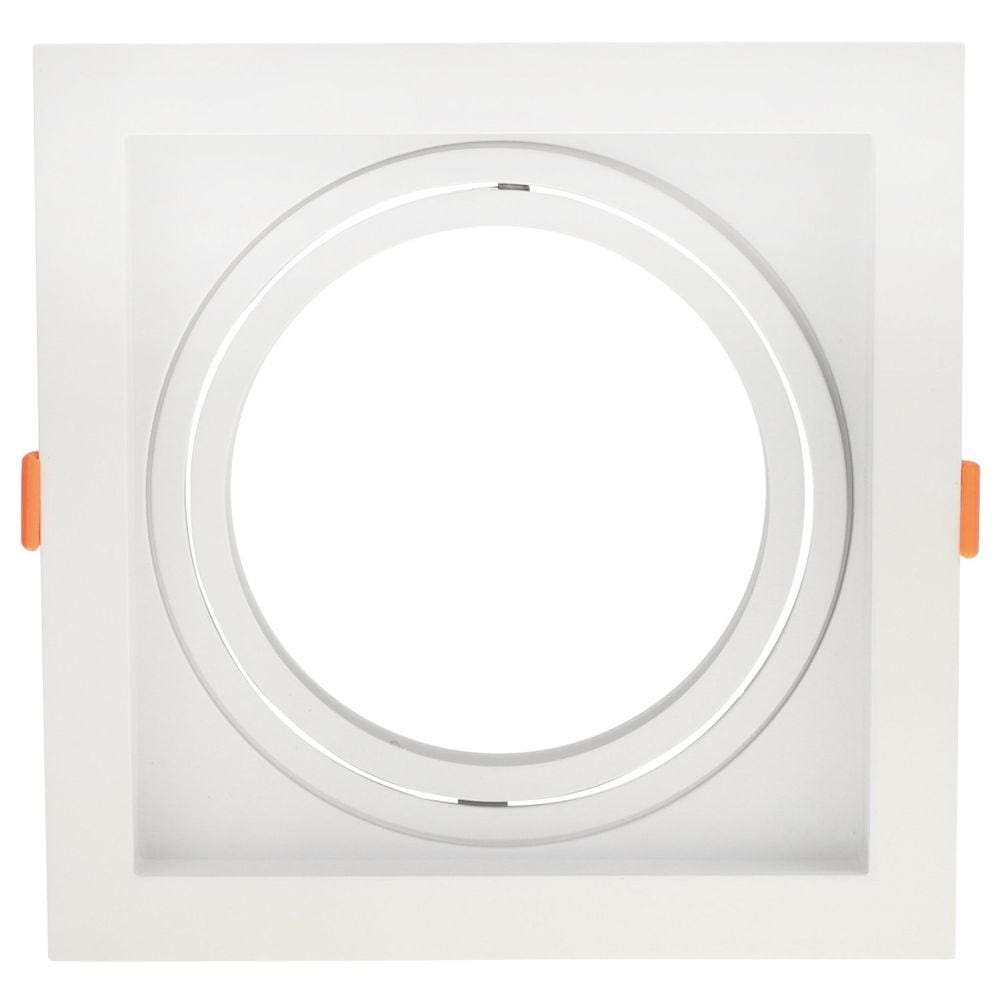 Spot de Embutir GU10 Conecta ABS DL146AR111W Bella Iluminação Branco