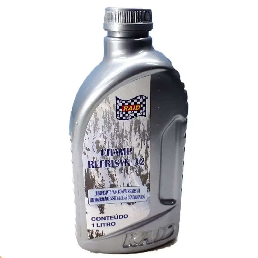 Oleo Champ Refrisyn 32 De Refrigeração 1 Litro R134a