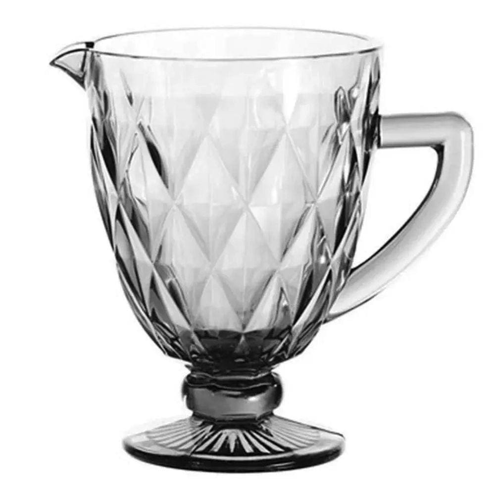 Jarra de vidro 1L Servir bebidas e decorar