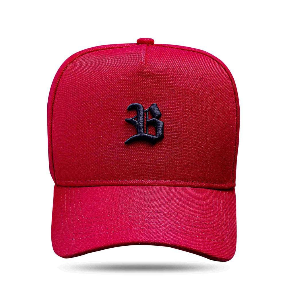 Boné Blck Brasil Snapback Aba Curva Básico Logo B Pequeno