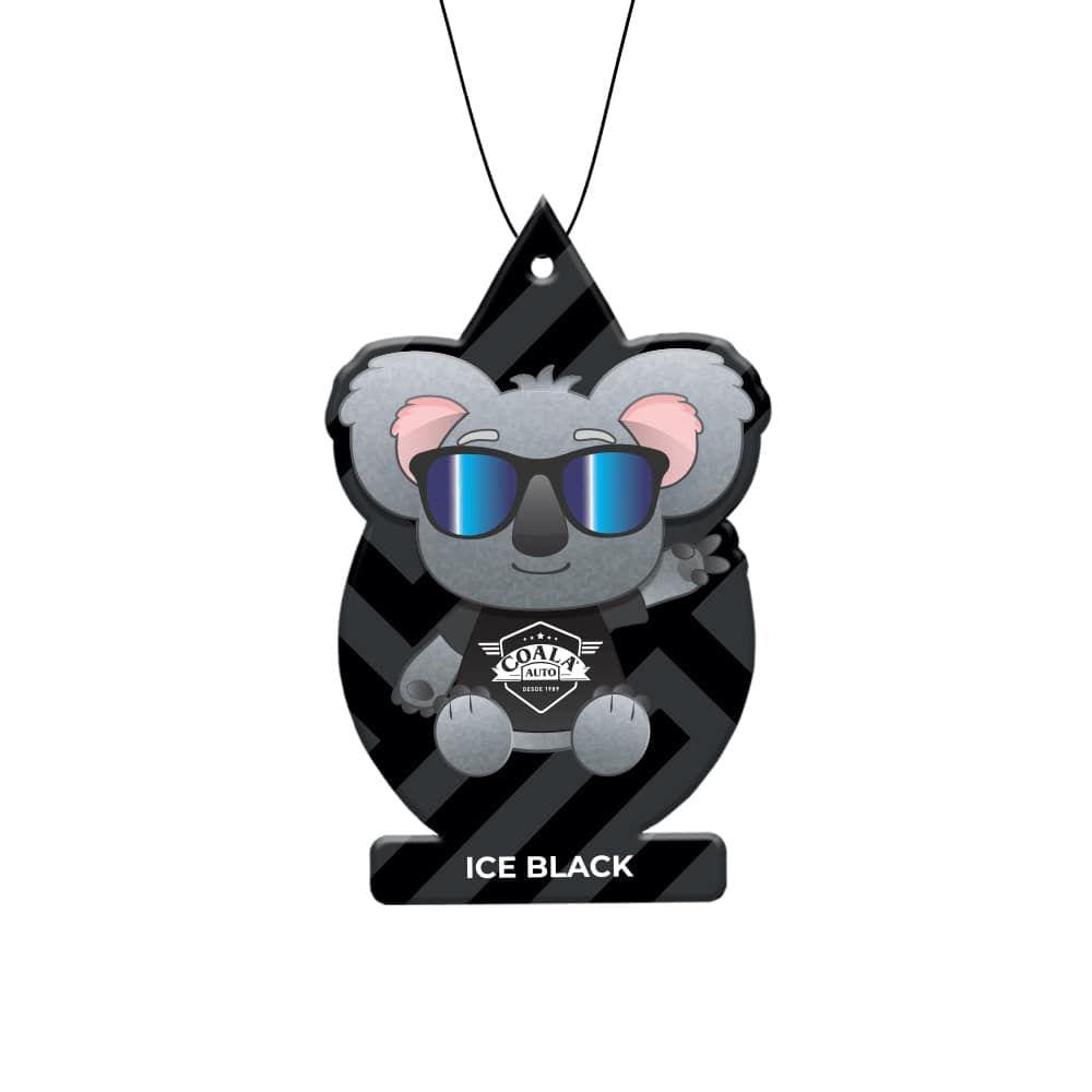 Odorizante Folhinha Auto Ice Black para Carro Coala 10g