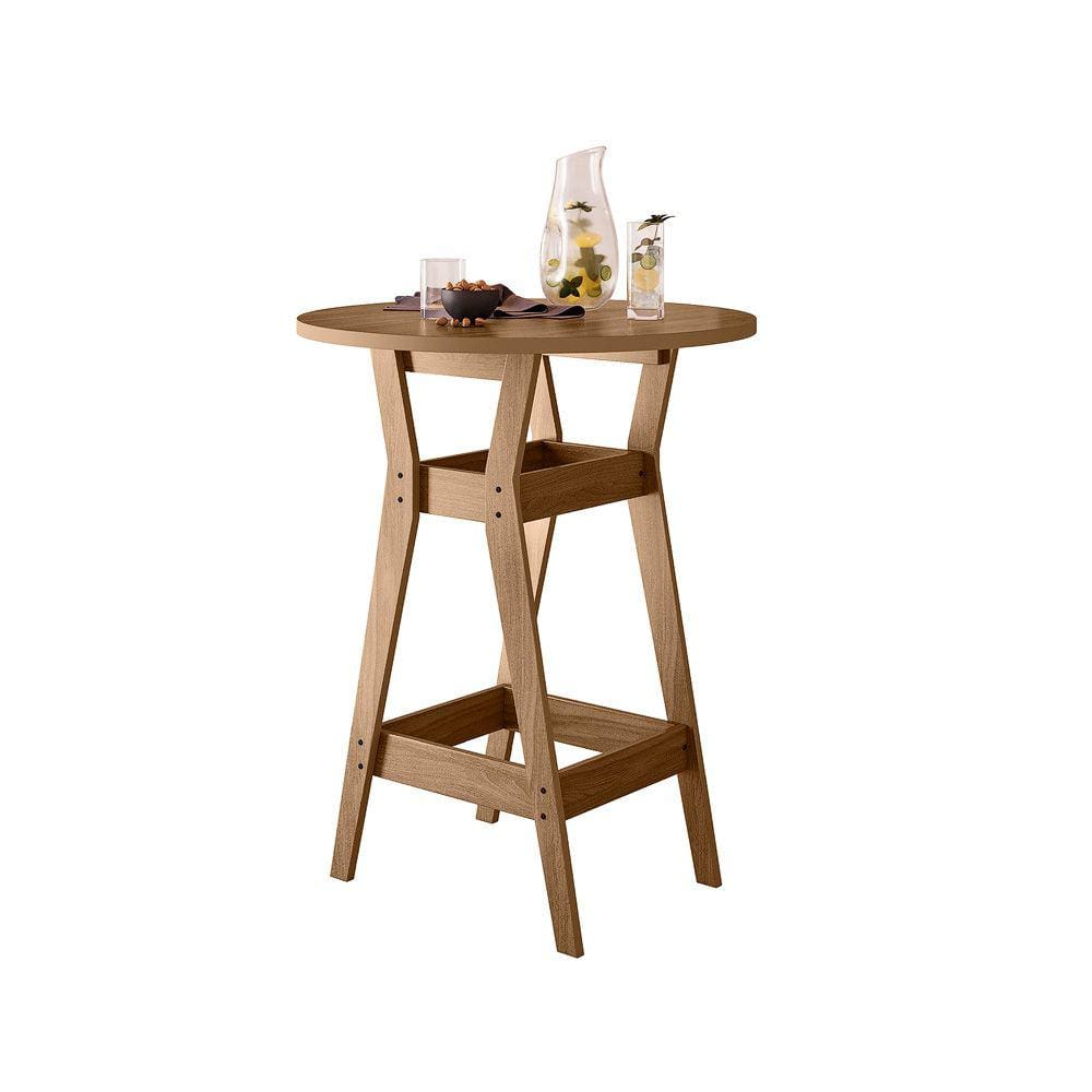 Mesa Bistro cor Cedro Gold 100% MDF