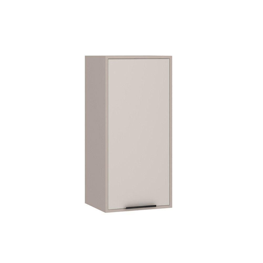Armário Aéreo 40cm 1 Porta Stylo Luciane Móveis Cinammon-beige