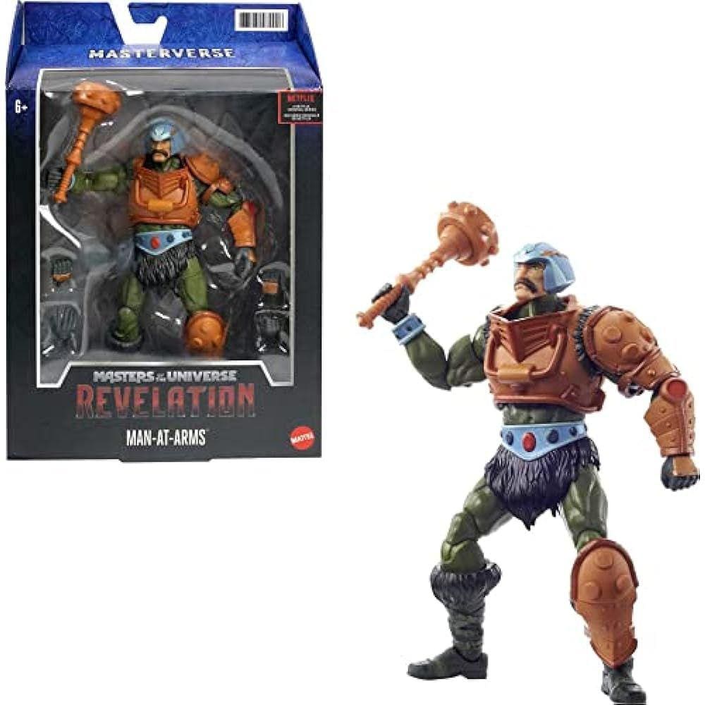 Boneco - Mestres do Universo - Man-at-Arms - Masterverse MATTEL