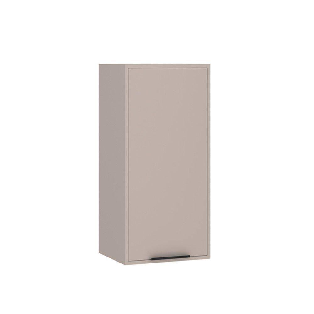 Armário Aéreo 40cm 1 Porta Stylo Luciane Móveis Cinammon