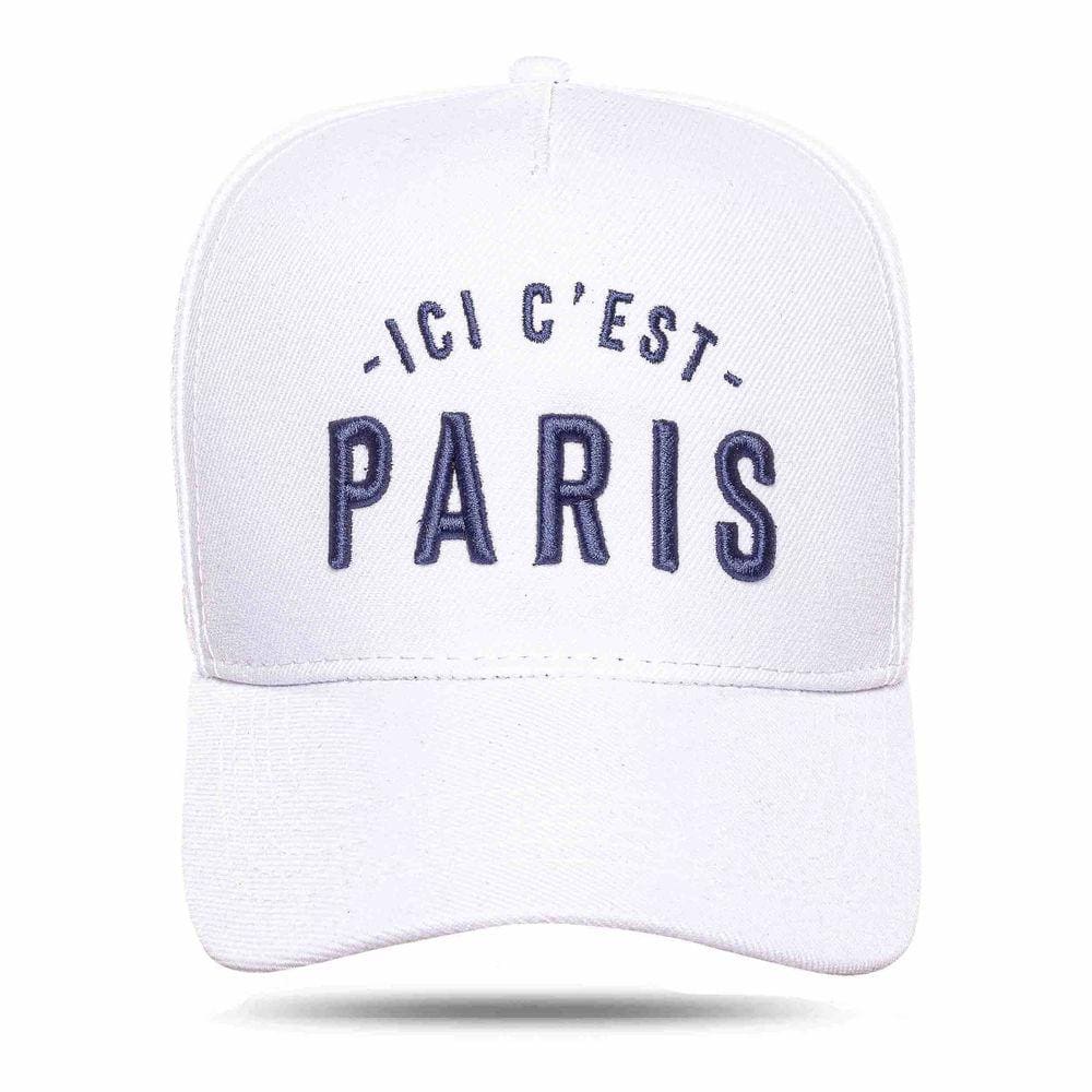 Boné Blck Brasil Snapback Aba Curva Psg Ici C`est Paris
