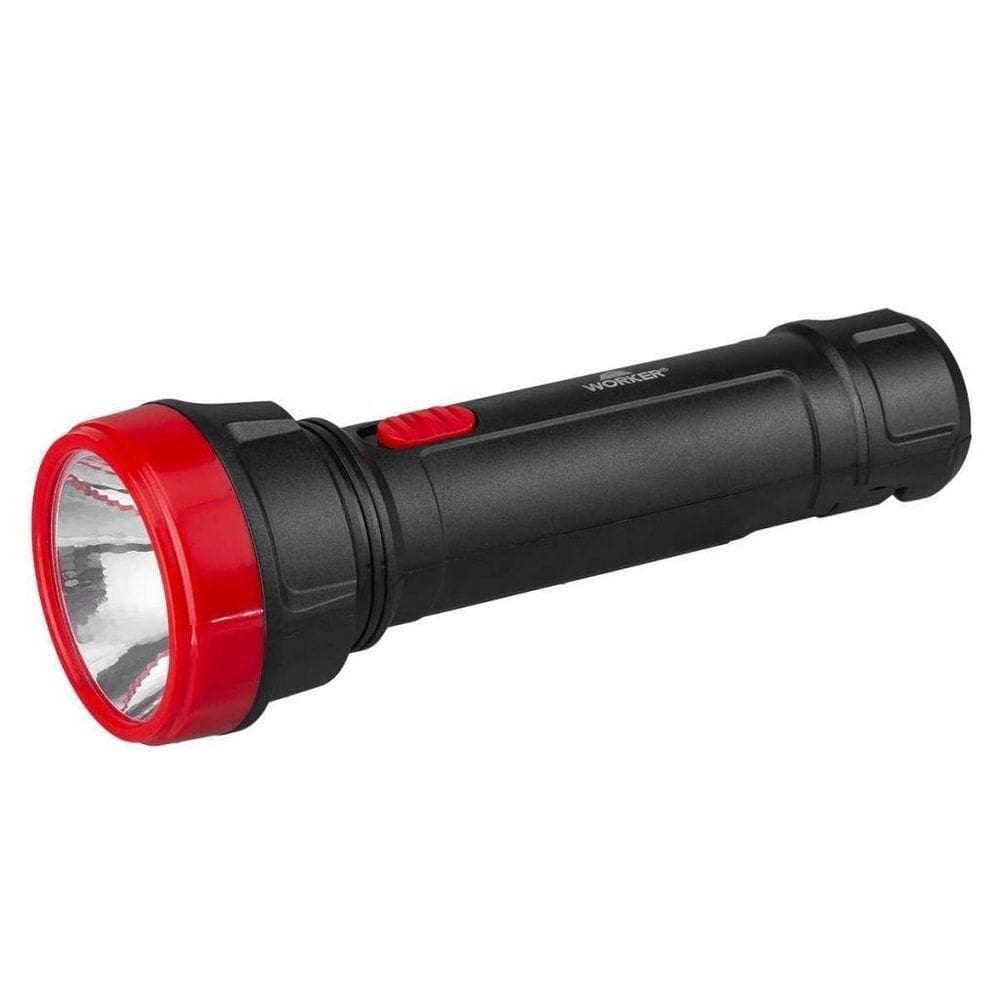 Lanterna Recarregável 1 Led Super Led Max Worker