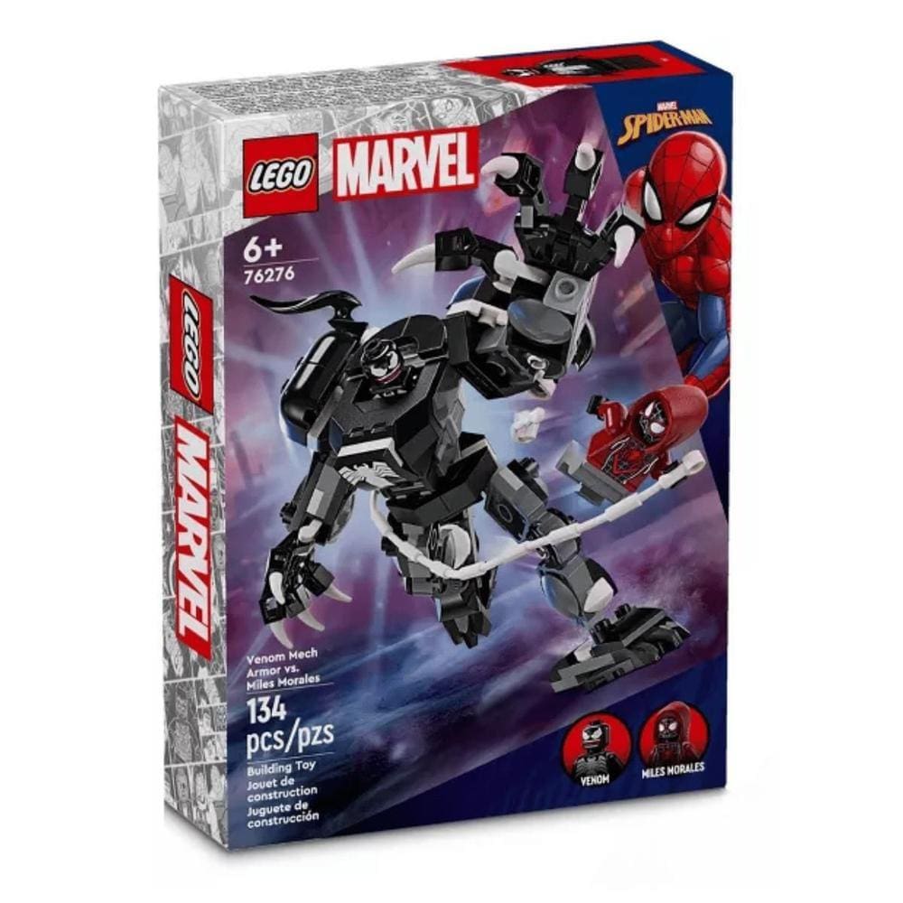 Blocos de Montar - Venom Mech Armor vs Miles Morales LEGO DO BRASIL