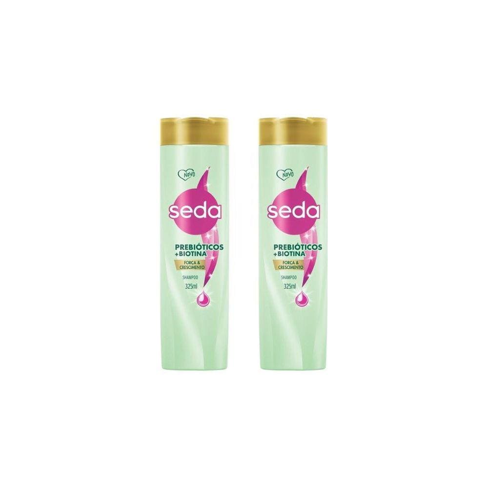 Shampoo Seda 325Ml Probioticos+Biotina-Kit C/2Un