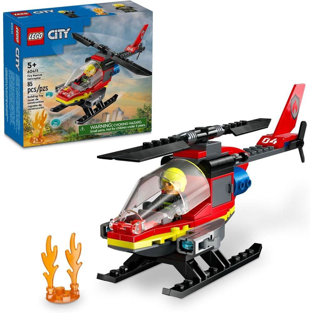 Lego City 60411 Helicóptero dos Bombeiros