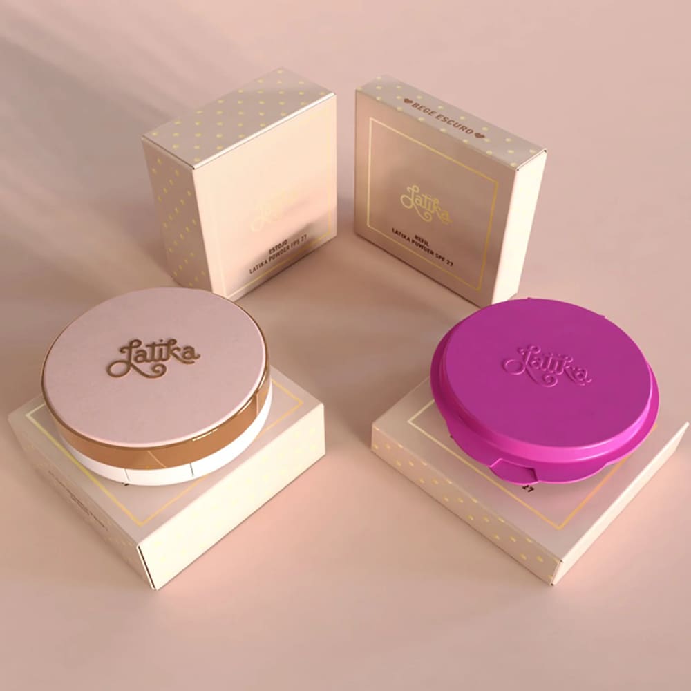 KIT Powder FPS 27: Estojo + Refil - Latika