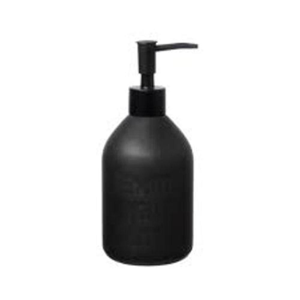 Porta Sabonete Liquido Manhatan Preto 350Ml 9005018
