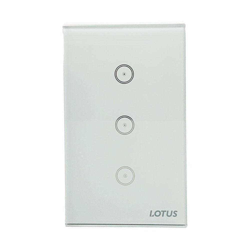 Interruptor Inteligente 3 Botões Zigbee 4X2 - Branco 64/1