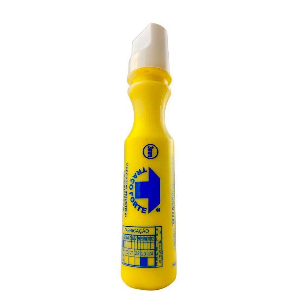 Marcador Industrial Amarelo 5,0 MM - Traço Forte | Baden M26-AM60-5