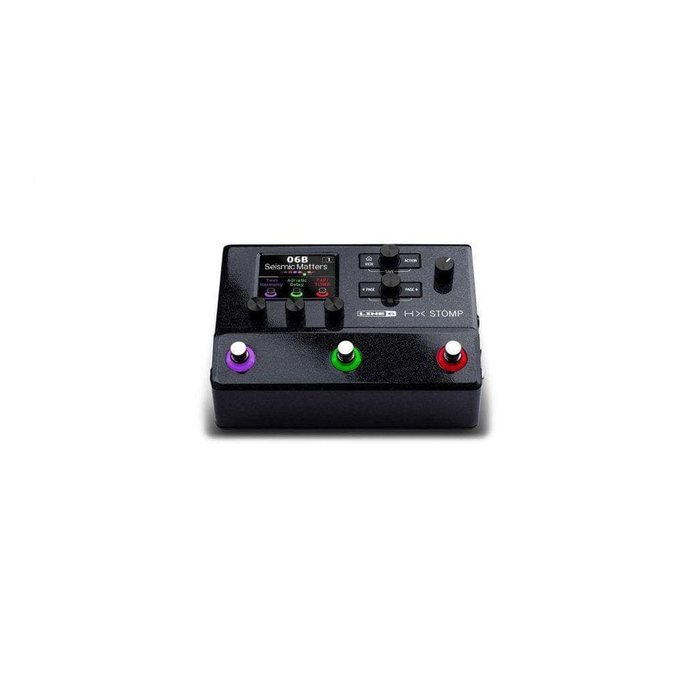 Line 6 Pedal De Guitarra Hx Stomp Multi-Efeitos, Preto