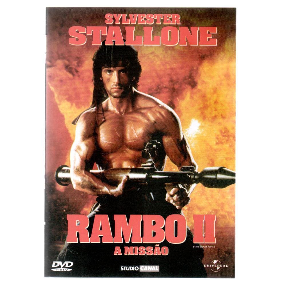 Dvd Rambo 2 - A Missão