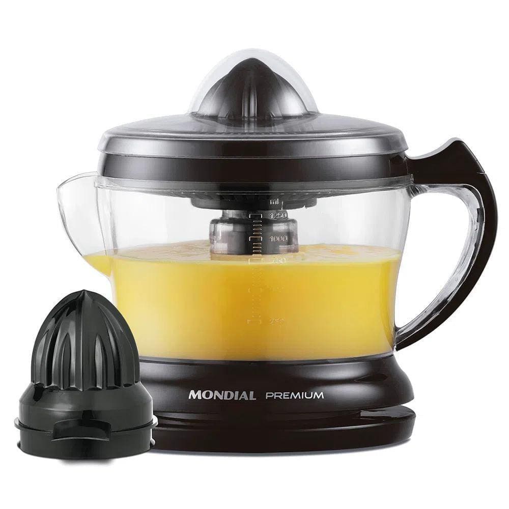 Espremedor de Frutas 1,25L 30W 127V E-02 Preto - Mondial