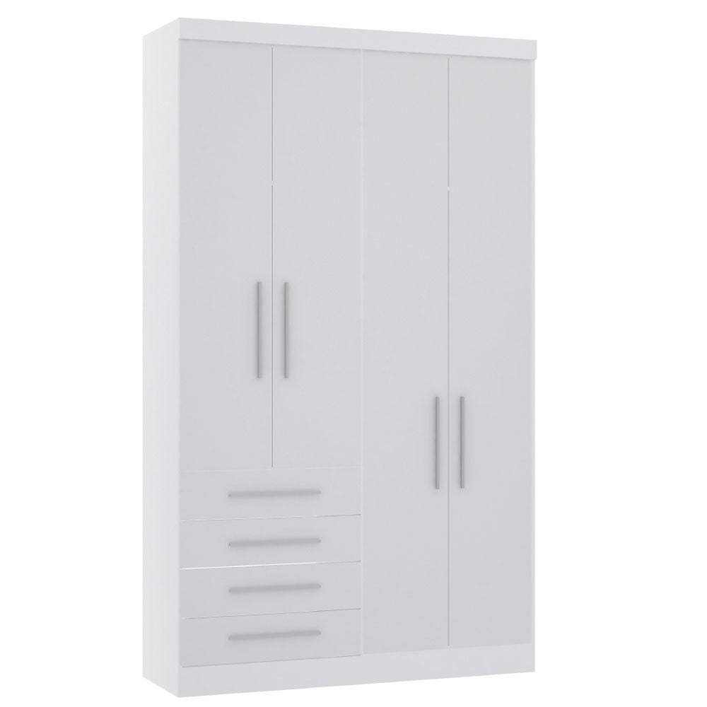 Guarda Roupa de Canto Diagonal Modulado 70cm 1 Porta Alpes Luciane Móveis