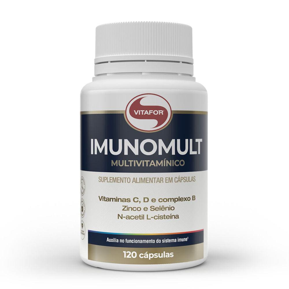 Imunomult Multivitamínico (120 Caps) Vitafor
