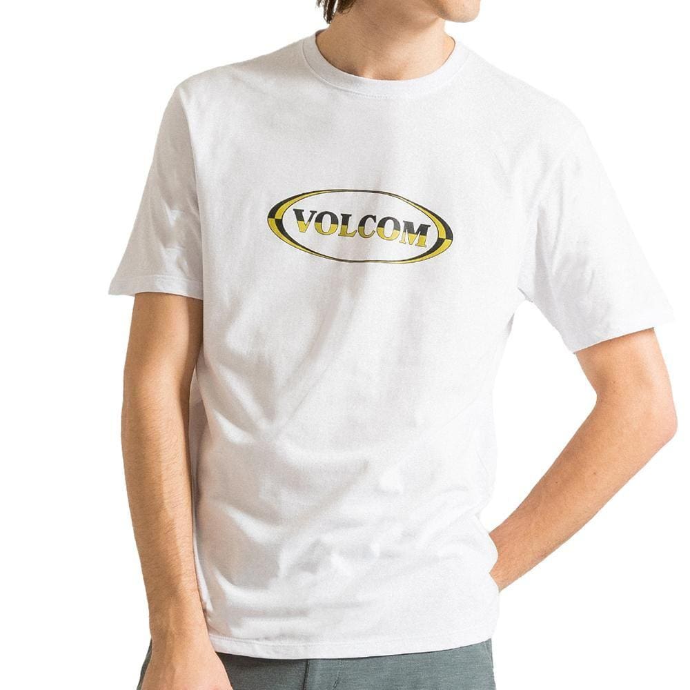 Camiseta Volcom Cleen SM24 Masculina Branco