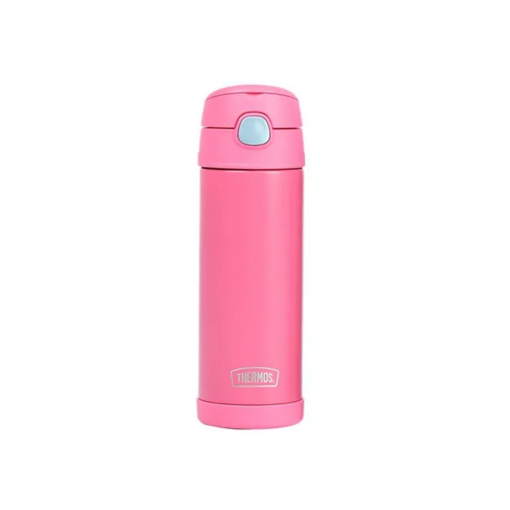 Garrafa Térmica Infantil Coral Inox 470ml Adolescente Com Alça