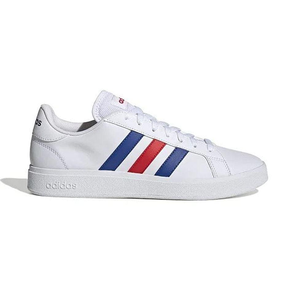 Tenis shops adidas cano alto branco masculino