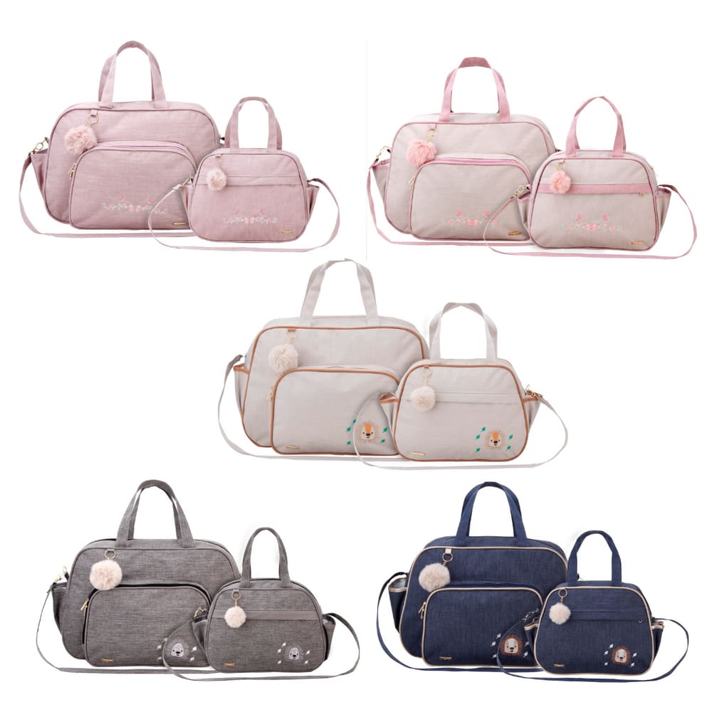 Kit de Bolsa Maternidade Baby Garden Bebê Espera Feliz