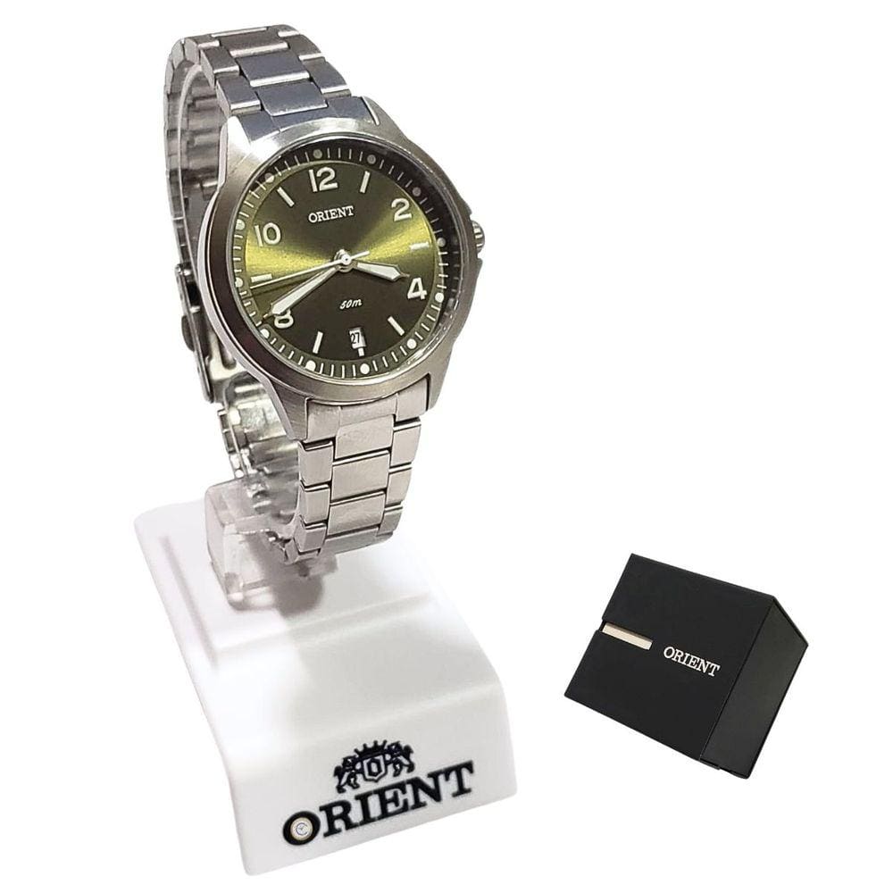 Relógio Orient Feminino Analógico Prateado FBSS1159 E2SX