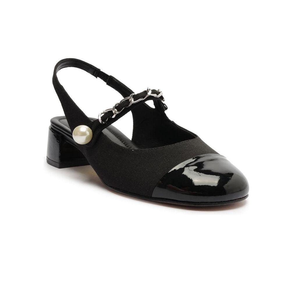 Sandalia Boneca Verniz Preto Schutz Feminino
