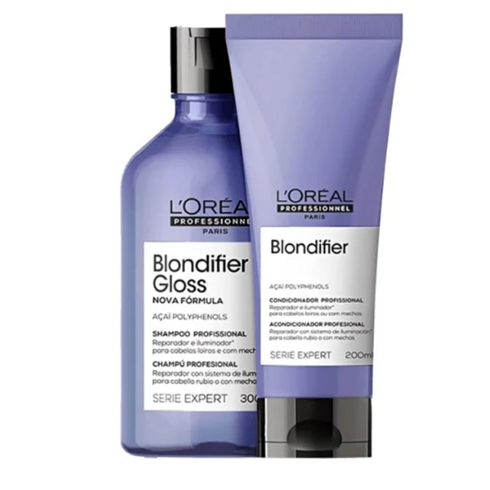 Kit L`Oréal Professionnel Serie Expert Blondifier SH+CD