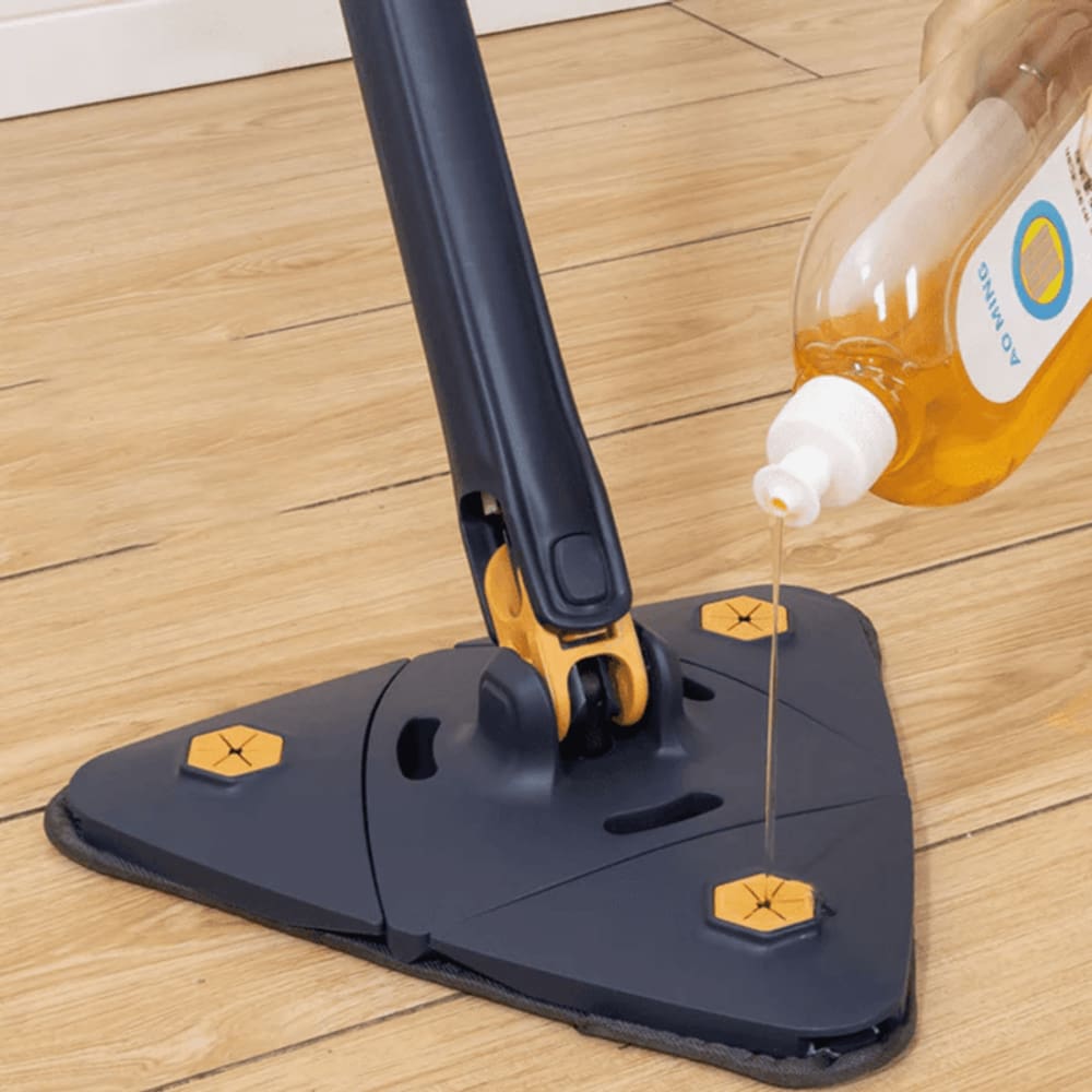 Rodo Mop Mágico Triangular Giratório 360° | MAIS VENDIDO