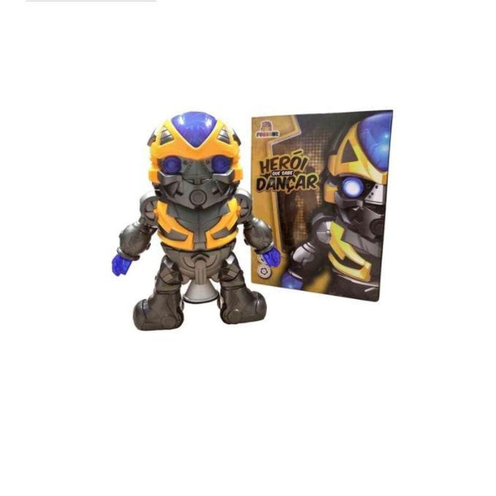 Boneco Robo A Pilha Cp098126