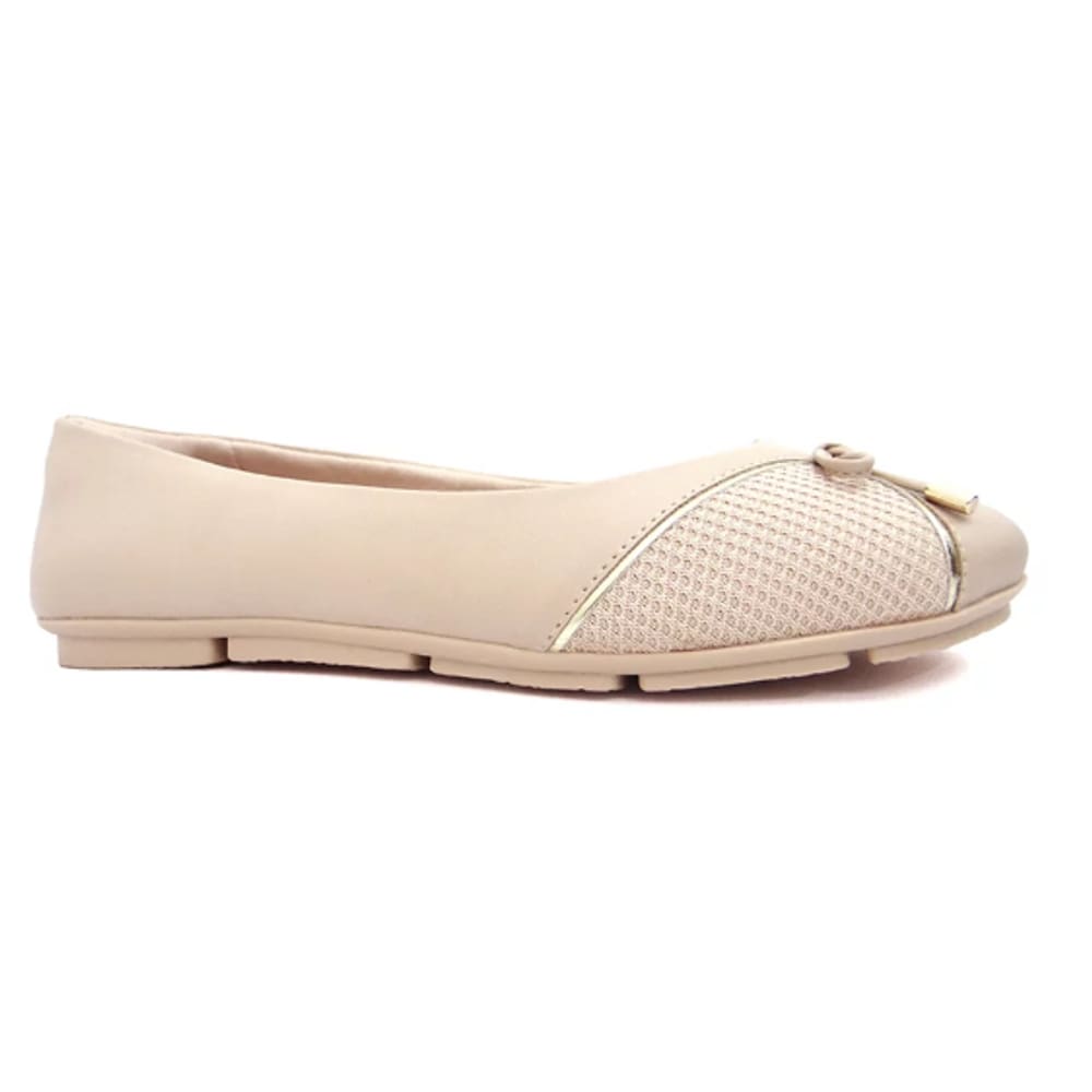 Sapatilha Comfortflex Ultraconforto Preto/Areia 2263303